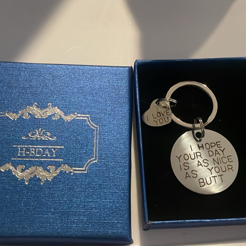 Cute Quote Key Chain